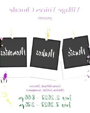 Village Voices Chorale: Music Takes Flight